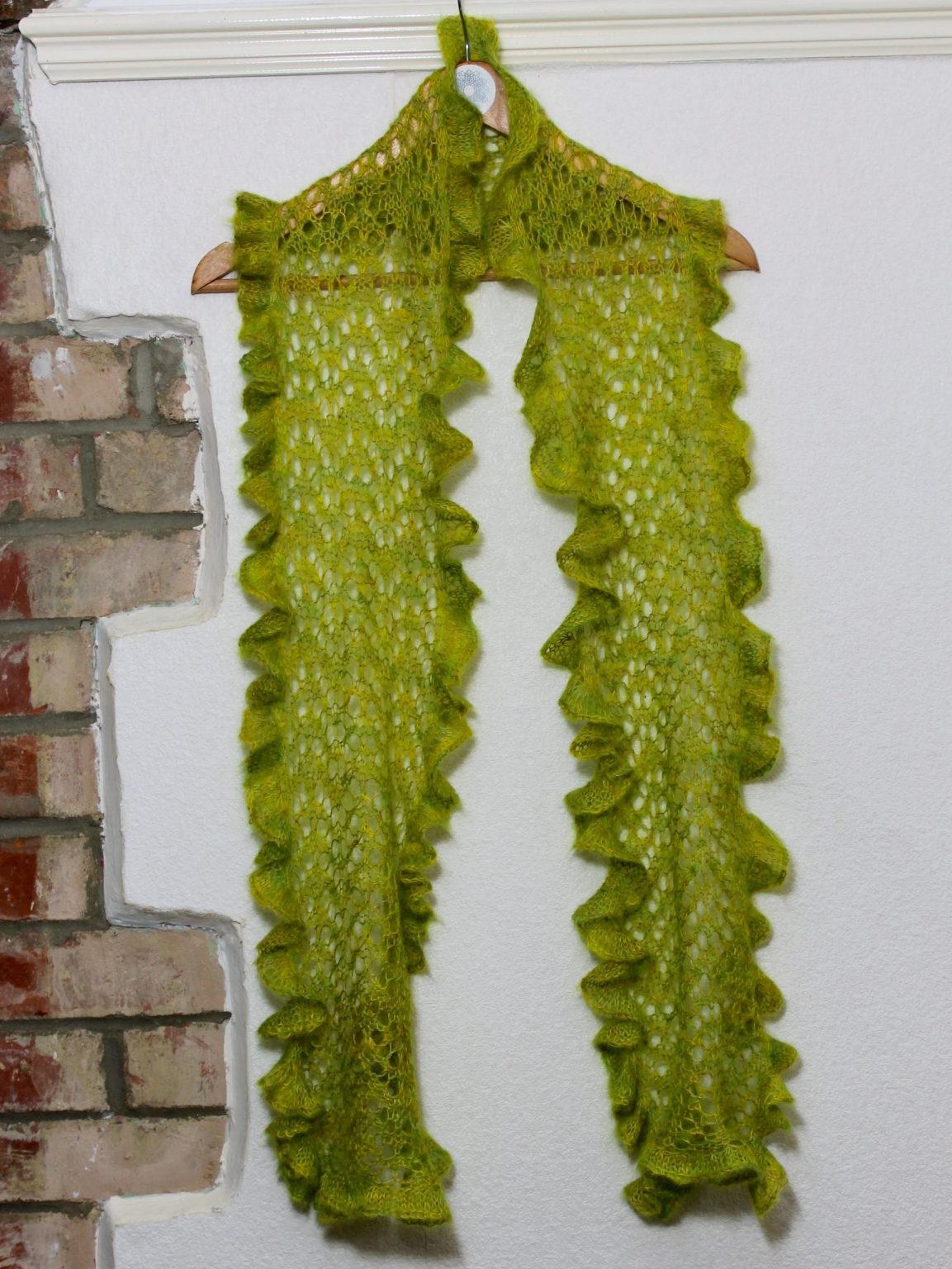 The Lace Knittery Ebbtide Straight Scarf PDF knitting pattern – The ...